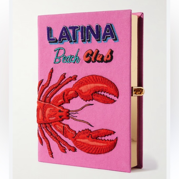 Olympia Le Tan Latina Beach Club Clutch - Picture 1 of 6